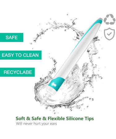 Joruby Health Q Grips Earwax Remover Kit - 16 Tips, Spiral Smart Reusable Earwax Removal for Adults & Kids - Buy Online on GoSupps.com