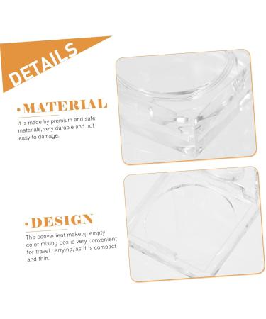 8 Pcs Blush Box Eyeshadow Box Makeup Eyeshadow Makeup Pallette Lipstick Cases Travel Multicolor - Buy Online on GoSupps.com