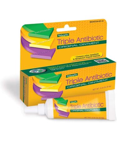 Natureplex Triple Antibiotic Original Ointment 0.33oz Tube (Pack of 6) | Fast Healing Formula - Buy Online on GoSupps.com