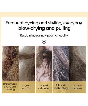 Advanced Hair Mask Professional Keratin Hair Mask 8s Revitalizes Hot Dyeing Damaged Hair Instantly Smooths Frizz for Color Treated Hair Dry Hair Repair Treatment for Damaged Hair 2.47 Oz - Buy Online on GoSupps.com