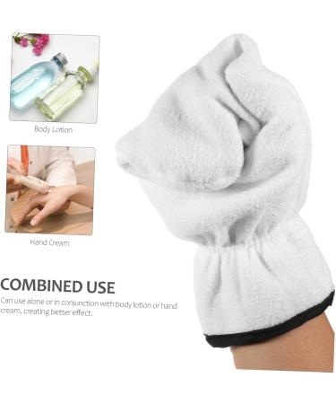 Healeved 3 Pairs Wax Essential Oil Gloves Hand Spa Mittens Wax Hand Gloves Moisturizing Gloves Wax Mitts Spa Hand Gloves Paraffin Wax Cover Hand Mask White Work Thicken Polyester - Buy Online on GoSupps.com