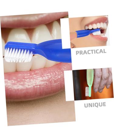 WOONEKY 20 Pack Mini Soft Manual Toothbrushes - Portable Camping & Travel Finger Toothbrushes for Easy Hygiene - Buy Online on GoSupps.com