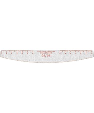80/80 Grit Nail Files Coarse Grit Nail File Manicure Tool Nail Filers Coarse Nail File Washable Nail Filers for Acrylic Gel Fake Nails Curved Design Versatile Tool - Buy Online on GoSupps.com