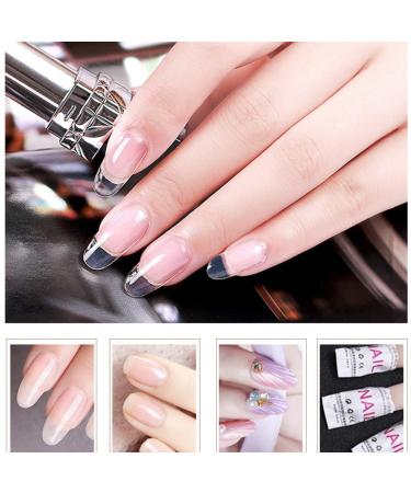 Premium Pink Nail Extension Gel - UV Gel for Quick Painless Manicure & Nail Art | Advanced Synthetic Resin Nail Care - Buy Online on GoSupps.com