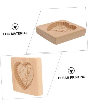 1pc Biscuit Mold Biscuits Embossing Baking Tool Creative Cookie Mold Biscuit Baking Mold Kitchen Cookie Mold Fondant Mold Kitchen Utensil Modeling Log Kitchen Supplies 10X10X2CM Rose - Buy Online on GoSupps.com
