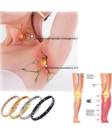 Lymph Drainage Magnetic Bracelet Imagineitem Bracelet Bracelets for Women for Arthritis and Joint Womens Magnetic Bracelet for Pain Relief-C - Buy Online on GoSupps.com