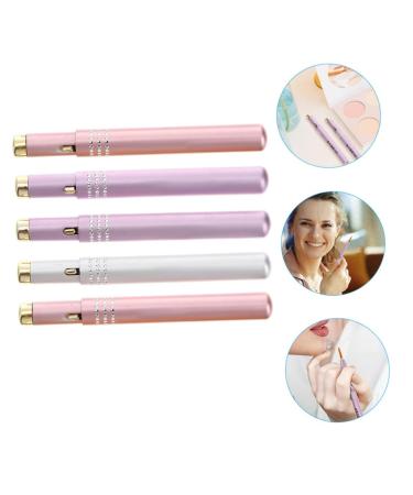 FOMIYES Retractable Lip Brush - 10 Pcs Metal Shell Lip Balm & Lipstick Applicator - Travel-Friendly Aluminum Alloy Makeup Tool - Buy Online on GoSupps.com