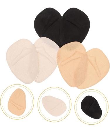3 Pairs High Heels Forefoot Pads - Non-Slip Shoe Sole Protectors & Insoles for Women's Foot Comfort - Buy Online on GoSupps.com