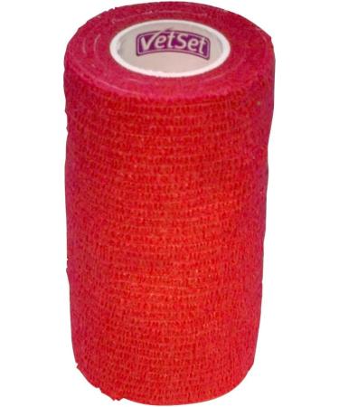 WrapTec Cohesive Bandage (4 inches) (Blue) - Buy Online on GoSupps.com