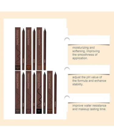 Occasionalous Eyeliner Occasionals Eyeliner 24 Hr Waterproof Eyeliners Duo Sharpenable Eye Pencil No Smudging Fading Smooth and Easy to Color (Brown) - Buy Online on GoSupps.com