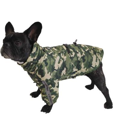 Croci Hiking Raincoat for Dogs - Portable Go-Camouflage Size 80 cm Lightweight (385 g) - International Shipping Available - Buy Online on GoSupps.com