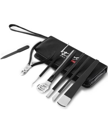 Professional pedicure tool set stainless steel nursing set for footfeel remove the calluses on the soles of the feet dead skin old skin and thick toenails