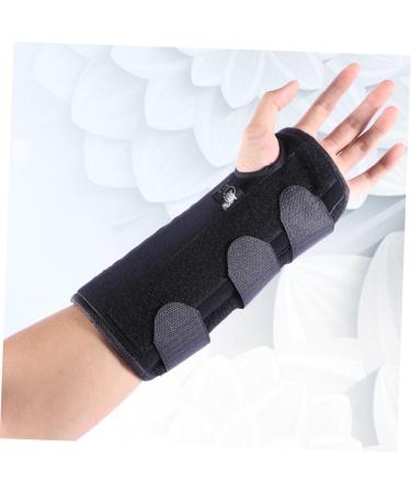 LALAFINA Thumb Brace & Wrist Support Splint for Tendonitis - Left Hand Black | International Shipping Available - Buy Online on GoSupps.com