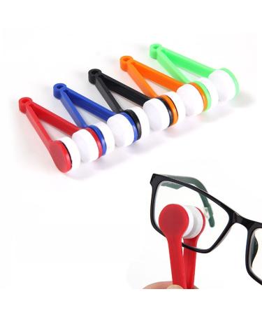 5Pcs Eyeglass Brush Cleaner Sunglasses Cleaner Cleaning Clips