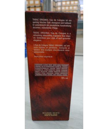 Tabac Original By Maurer & Wirtz For Men. Eau De Cologne Spray 3.4 Ounces - Buy Online on GoSupps.com