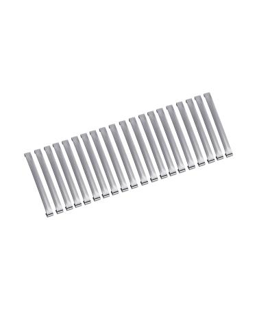 UJOY Silver Metal French Barrette Single Prong Pin 2.7'' Hair Clips DIY Craft - 20 Pack - Buy Online on GoSupps.com