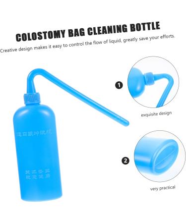 Gleavi Stoma Bag Cleaning Bottle - Leak-Proof Cleaning Tool for Bluish Cleaning Agent | Essential Stoma Supply for International Shipping - Buy Online on GoSupps.com