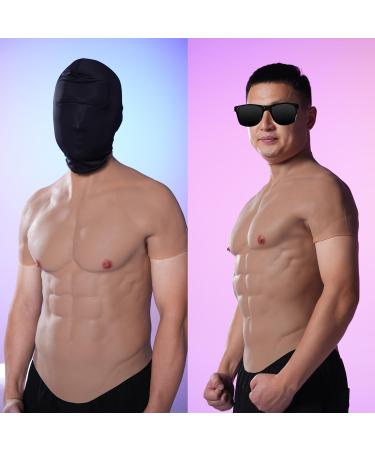Buy Realistic Silicone Muscle Chest Vest - Natural Skin Simulation for Men | International Shipping - Buy Online on GoSupps.com