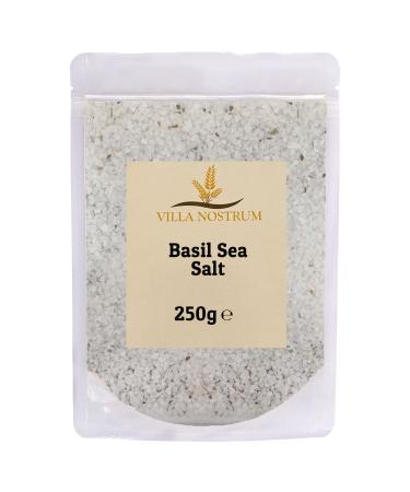 Basil Sea Salt 250g by Villa Nostrum
