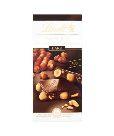 Lindt Lindt dark chocolate hazelnuts (150g) - Pack of 2