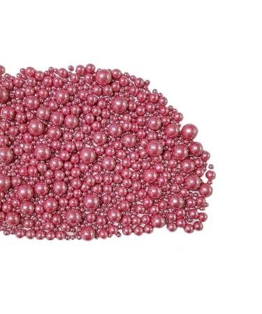 Buy Edible Rose Gold Pearl Sprinkles - Perfect for Birthdays Weddings Halloween Thanksgiving and Christmas - 120g Decorative Sweets for Cakes Cupcakes and Dim Sum - Buy Online on GoSupps.com