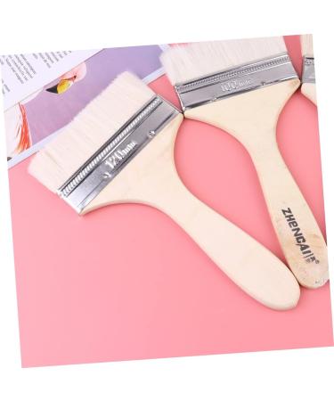 TEHAUX 5pcs Chip Brush Hot Dog Costume Baking Smooth Handle Key Blanks Touchup Long Handle - Buy Online on GoSupps.com