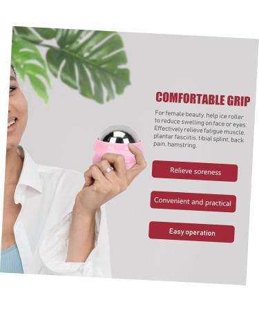 Gleavi Stainless Steel Massage Ball | Rollerball Massager for Face & Body | Relaxation Beauty Tool | International Shipping - Buy Online on GoSupps.com