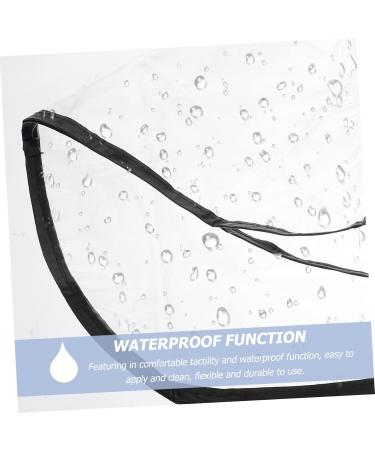 Ipetboom 6 Pcs Shampoo Funnel Hair Styling Cape Tools Adjustable Hair Cape Straight Hair Hairdressing Tool 59X25X1CMx3pcs Transparent Colorx3pcs - Buy Online on GoSupps.com