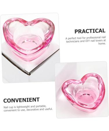 FRCOLOR Nail Cup Dappen Dish for Acrylic Nails Nail Art Dappen Dish Manicure Art Dish Glass Nail Dish Manicure Nail Dish Monomer Dish Glass Cups Nail Art Dish Container High Transparency - Buy Online on GoSupps.com