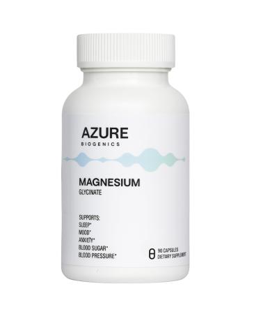 Pure Magnesium Glycinate High Potency 275 mg Supports Relaxation Mood and Overall Wellness*