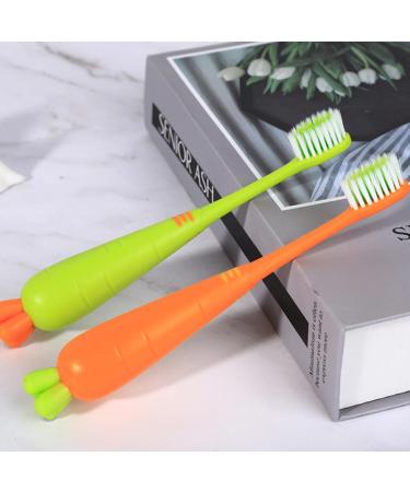 Frcolor 16 STK Carrot Toothbrush Set for Kids | Manual Oral Care & Toddler Brushes | Fun Effective Dental Care - Buy Online on GoSupps.com