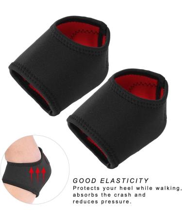 2 Pairs Moisturizing Heel Socks - Neoprene Compression Support for Dry Cracked Heels Pain Relief & Swelling Ease - Washable Ankle Brace - Buy Online on GoSupps.com