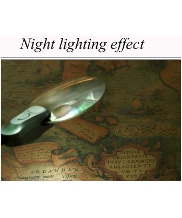 Glass with Light Desktop Clip with LED Light Magnifier 20X Reading Watch Repair Engraving Hose Expansion Mirror 2X 4X 25x Lightweight Handheld Glass Made in China - Buy Online on GoSupps.com