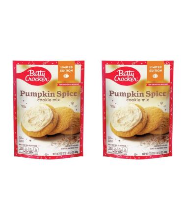 Betty Crocker Pumpkin Spice Cookie Mix 17.5 Oz. (Pack of 2) by Betty Crocker