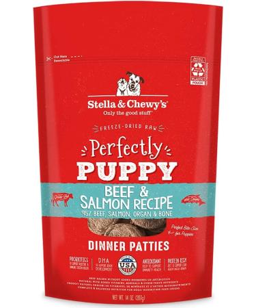 Stella & Chewy's Freeze Dried Raw Dinner Patties (Puppy Beef & Salmon) + Wild Weenies (Lamb Treats) 397 g (Pack of 1) Beef & Salmon for Puppies+ Dog Treats - Buy Online on GoSupps.com