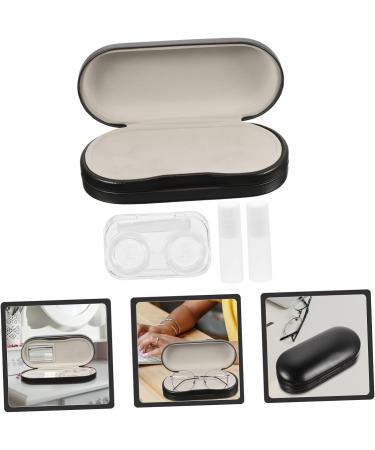 Buy Healvian Double-Layer Glasses Case - Soft Large Container for Sunglasses & Glasses | Travel Suitcase for Outdoor Use | Durable & Stylish Contact Lens Storage - Buy Online on GoSupps.com