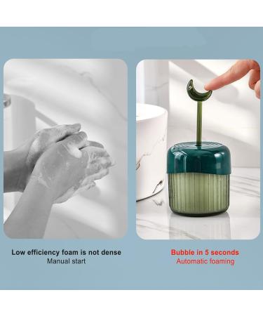 Face Foam Maker Bubble Foamer Device Bubbler For Facial Skin Cleansing Care Foam Cup Bubble Maker For Face Wash Cleanser Shampoo Cleansing Milk Conditioner bright green - Buy Online on GoSupps.com