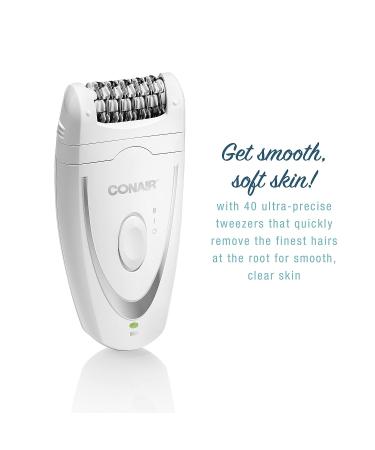 Conair Women's Cordless Rechargeable Full Body Epilator - Total Body Hair Removal - Buy Online on GoSupps.com
