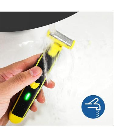 Full Body Washed Wet and Dry Shaver Men's Electric Shaver Full Body Wash Wet and Dry Double Shave Dry Wet Waterproof Mens Rotary Facial Shaver Generic (1PCS+head) - Buy Online on GoSupps.com