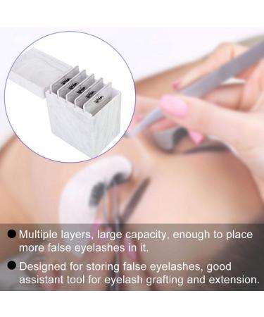 5-Layer Eyelash Storage Box & Makeup Organizer - Large Capacity Luggage Case for Beginners | Dust-Proof Eyelash Container - Buy Online on GoSupps.com