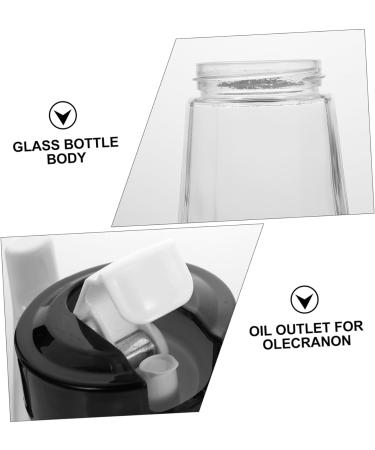 Ciieeo 1pc Oil Can Soy Sauce Bottle Kitchen Storage Bottle Olive Oil Container Large Capacity Oil Pot Olive Oil Decanter Prartical Oil Pot Glass Oil Storage Soy Sauce Vinegar - Buy Online on GoSupps.com