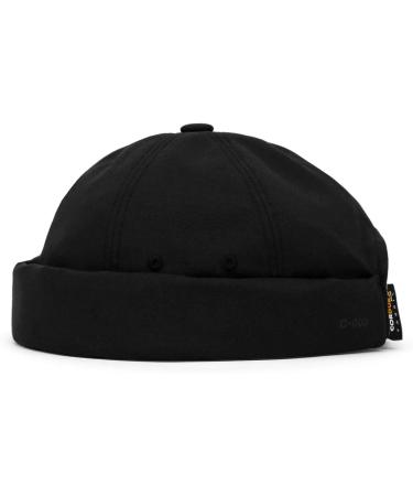 UNDERCONTROL Brimless Trawler Cordura Hat - Waterproof Docker Cap in Black - Buy Online on GoSupps.com