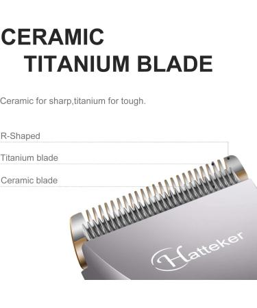 Hatteker Professional Beard Trimmer for Men - Cordless Hair Clipper & Detail Trimmer Kit | Waterproof & Rechargeable - Buy Online on GoSupps.com