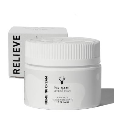 Mad Rabbit Tattoo Numbing Cream - Topical Anesthetic 5% Lidocaine  Maximum Strength  Fast-Acting Painless Burning  Itching  Soreness  Bruises  Made with Vitamin E  Vegan 1.5 Oz - Buy Online on GoSupps.com