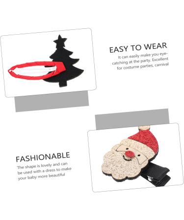 FRCOLOR 2 Sets Children's Hairpin Pumpkin Hair Bow Barrette Hair Accessories Santa Claus Hairpin Xmas Hair Kids Hairpin Kids Barrettes for Hair Kids Lovely Barrette Cute Zinc Alloy Clip - Buy Online on GoSupps.com