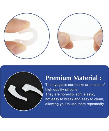 Buy Wllhyf 16 Pair Silicone Glasses Ear Pillows | Anti-Slip Ear Keepers & Comfortable Sunglasses Holders | International Shipping Available - Buy Online on GoSupps.com