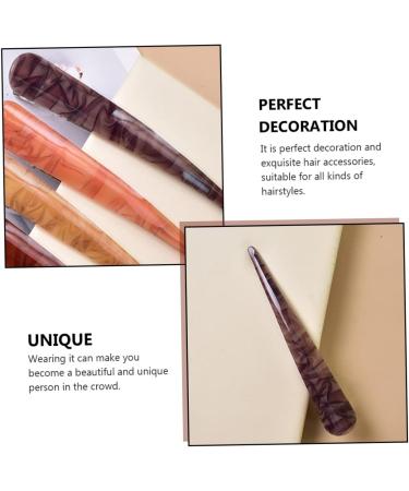 DRESSOOS 1pc Glossy Horn Clip Vintage Hair Barrettes Hair Clips Womens Barrettes for Hair Tortoise Hair Clip Teeth Hair Barrettes Vintage Alligator Styling Scratch Miss Acrylic Rhinestones 13X3cm Grey - Buy Online on GoSupps.com