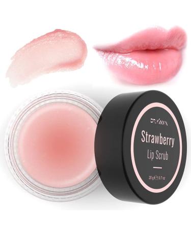 Dr.YIMAN Sugar Lip Scrub Exfoliator for Dry, Chapped Lips - Moisturizing Strawberry Lip Care Treatment - Buy Online on GoSupps.com