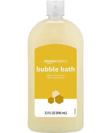 Amazon Basics Milk and Honey Bubble Bath 32oz - Pack of 4 | Luxurious Bathing Experience - Buy Online on GoSupps.com