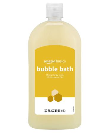 Amazon Basics Milk and Honey Bubble Bath, 32 Fluid Ounces, 1-Pack (Previously Solimo)